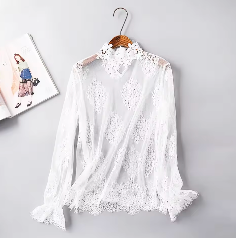 Lazy Lounger - Floral White